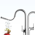 Aquacubic chrome Pull Out cupc Pull Down Kitchen Faucet Tap Taps Mixer